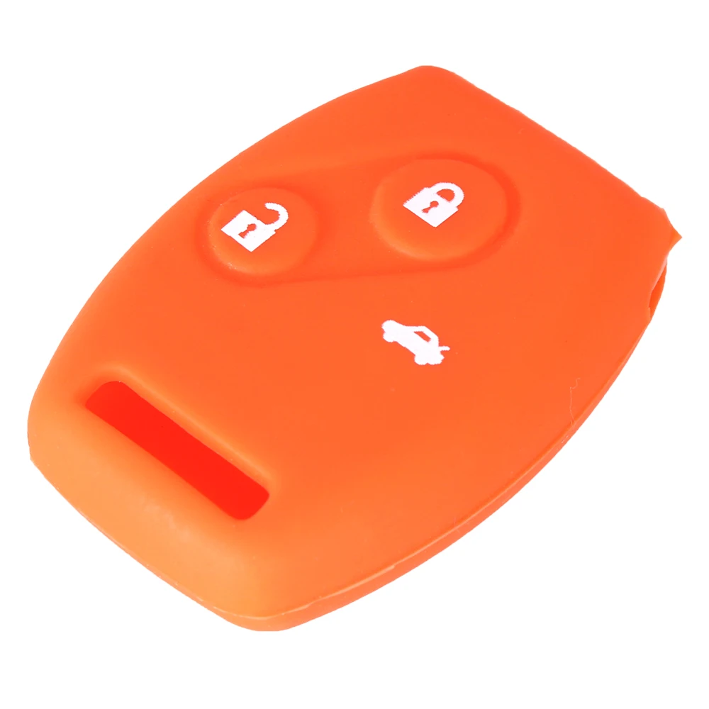 

Силиконовый чехол KEYYOU для автомобильного ключа с 3 кнопками, чехол для Honda Accord CR-V CRV Civic Pilot Fit Freed StepWGN