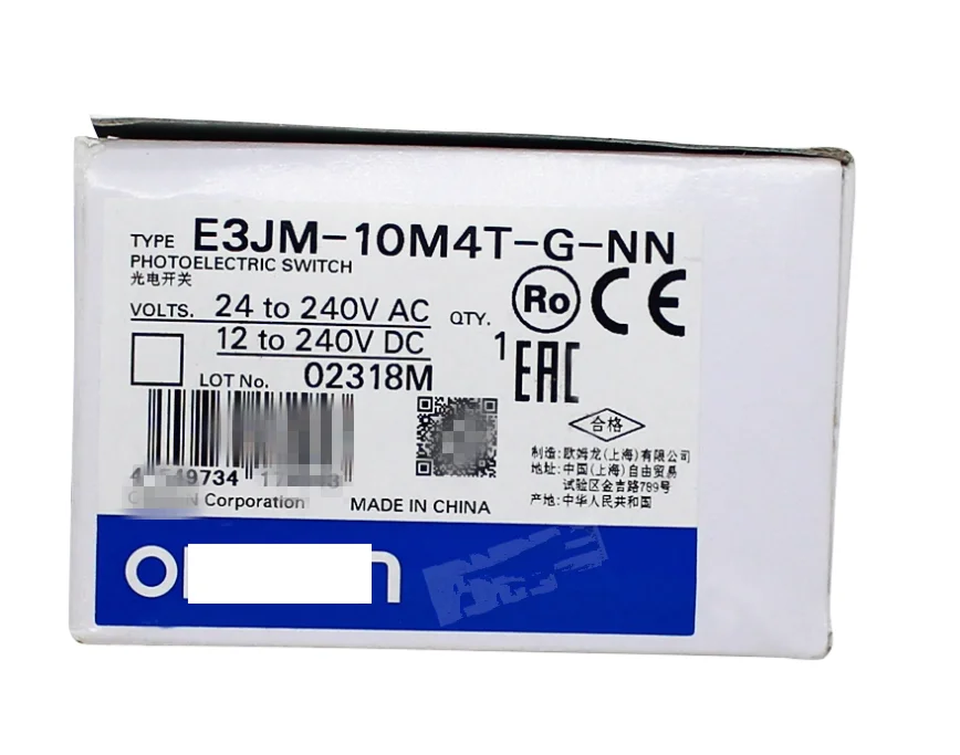 Фотоэлектрический переключатель E3JM-10M4T-G-NN 24-240 В переменного тока/DC (заменить E3JM-10M4T-G-N)