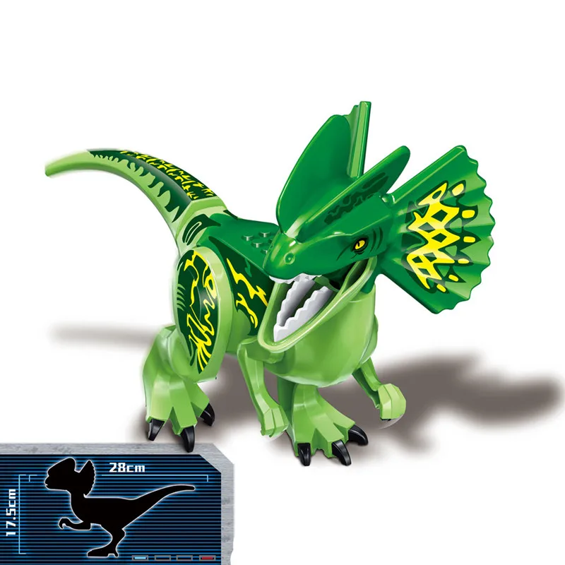 2019 фигурки конструкторы мир Юрского периода динозавры Велоцираптор стиgimoloch