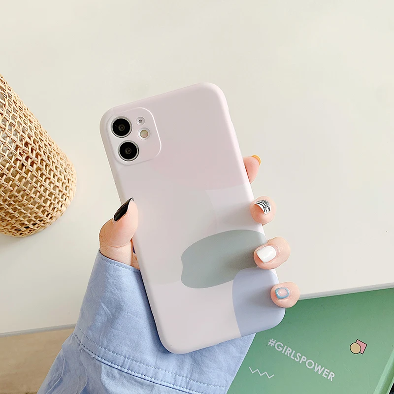 Чехол для телефона с геометрическим рисунком iphone 11 Pro Max X XR XS 7 8 plus SE|Бамперы| |