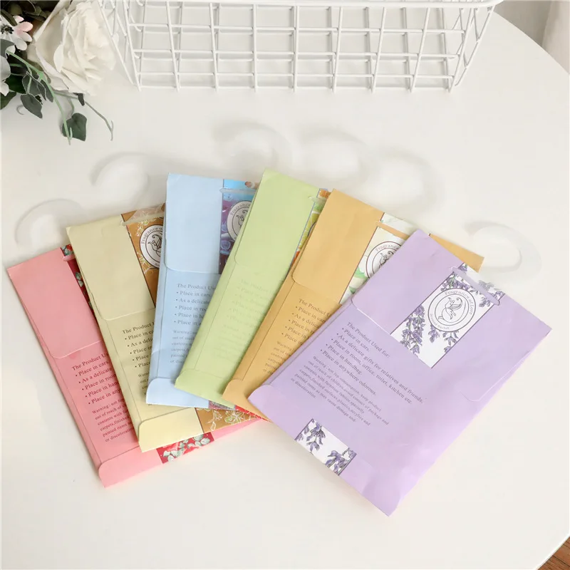 

Natural Aromatherapy Sachet 2021 New Smell Incense Bedroom Wardrobe Air Fresh Refreshing Fragrance Bag Hanging Pouch Easy Carry
