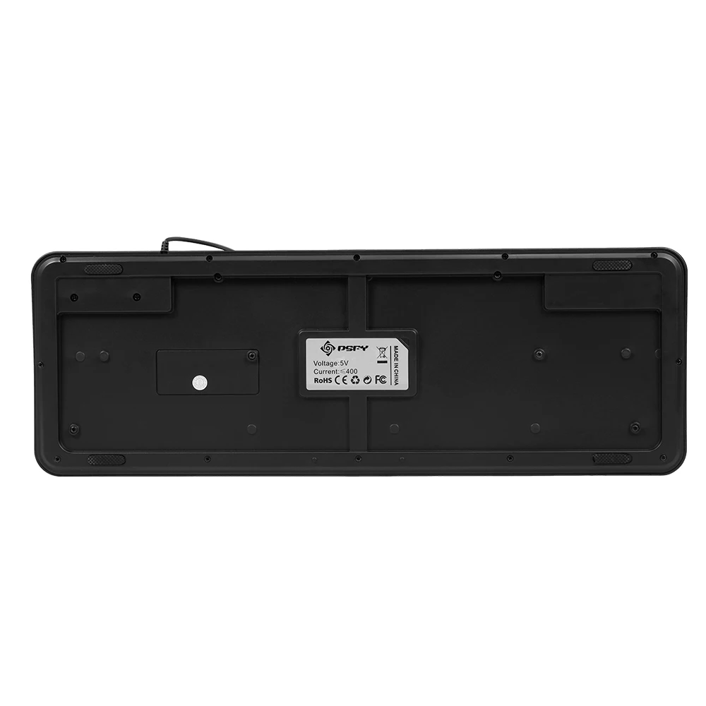 USB Проводная игровая клавиатура в стиле стимпанк 104 клавиш с подсветкой ретро