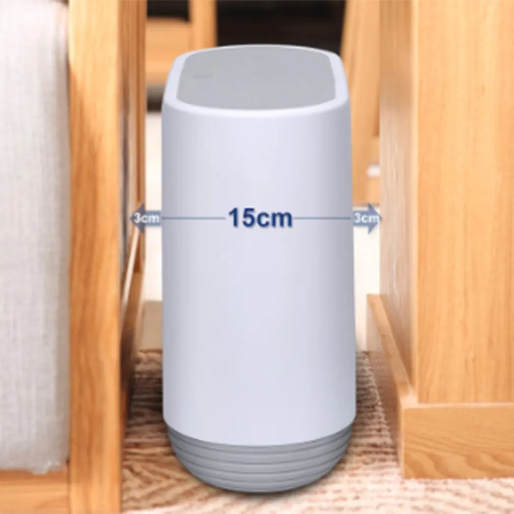 

Simple Extrusion Toilet Garbage Can With Cover Trash Can Large Capacity Tight Fitting Of The Barrel And Lid