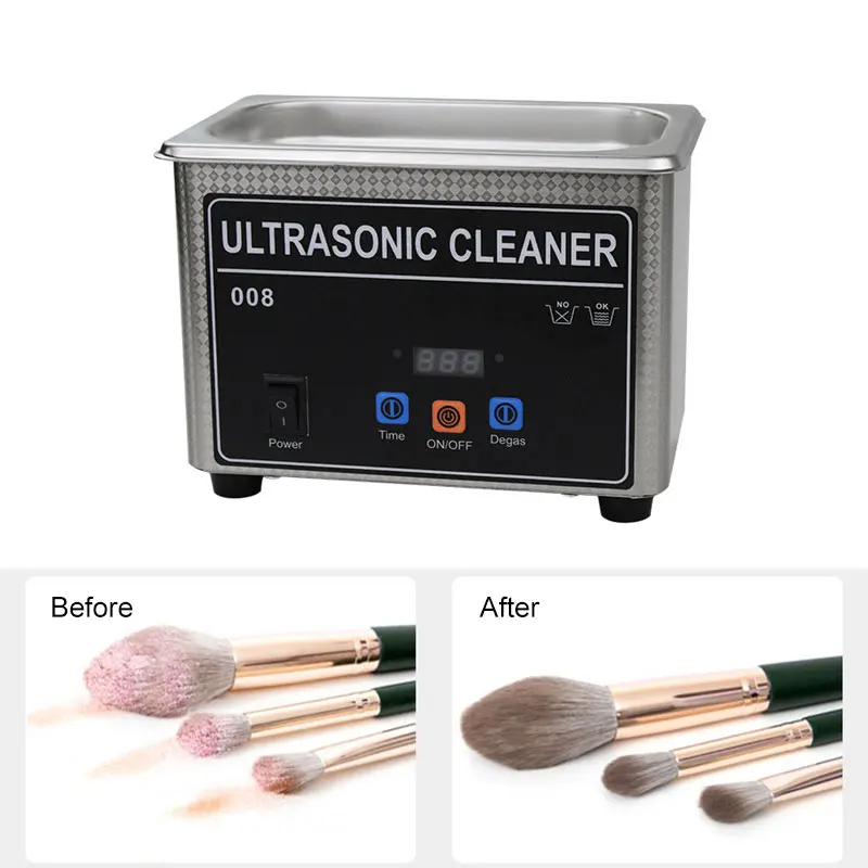 

Digital Ultrasonic Cleaner 60W Sonicator Bath 40Khz Degas For Gold Sliver Jewelry Glasses Jade Necklace Oxides Rust Oil Washer