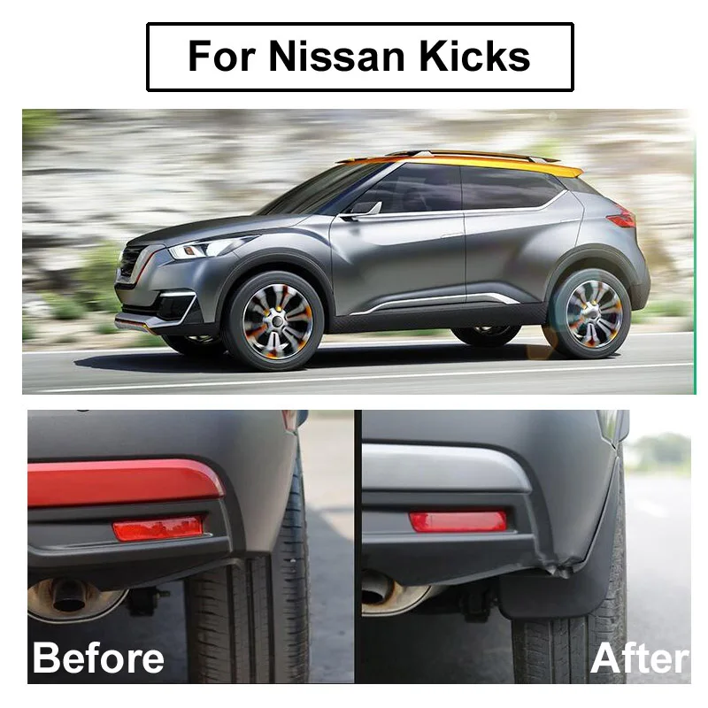 Набор для Nissan ногами P15 2016 - 2020 спереди и сзади брызговики крыло брызговиков пыли