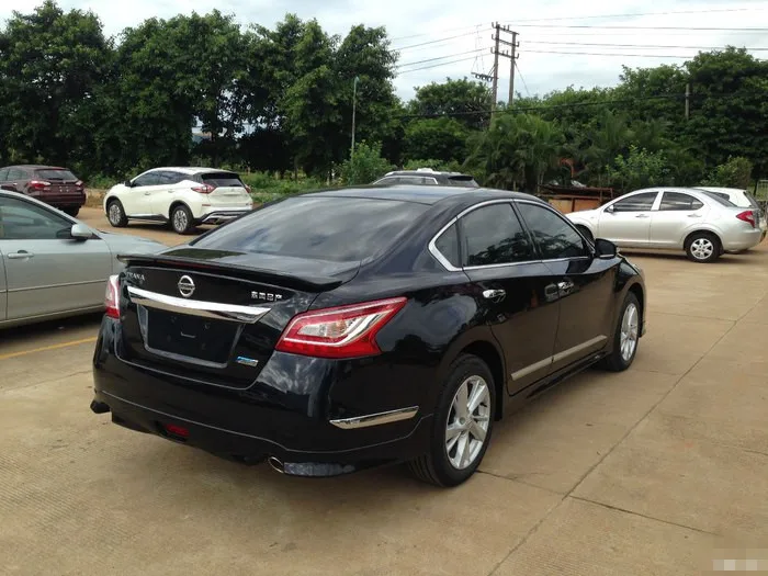 Спойлер для Nissan Altima TEANA 2013 2014 2015 с стоп-сигналами из АБС-пластика заднее крыло