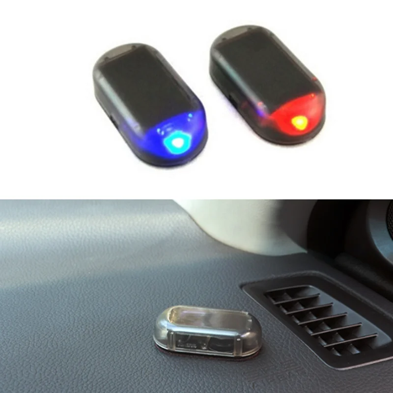 Автоматические аксессуары Car Solar Power Alarm Lamp 2019 для Peugeot RCZ 206 207 208 301 307 308 406 407 408 508 2008 3008 4008-6008.