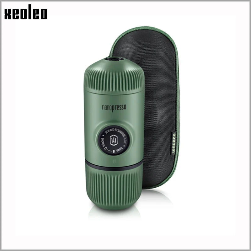 XEOLEO WACACO Nanopresso Кофеварка 18 бар портативная ручная кофемашина наружный дорожный Ручной пресс порошок/капсульный кофе 80 мл