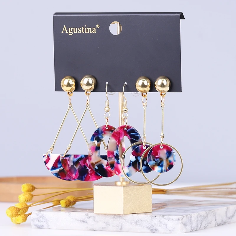 Модные красные серьги-кольца с искусственным жемчугом | Украшения и аксессуары