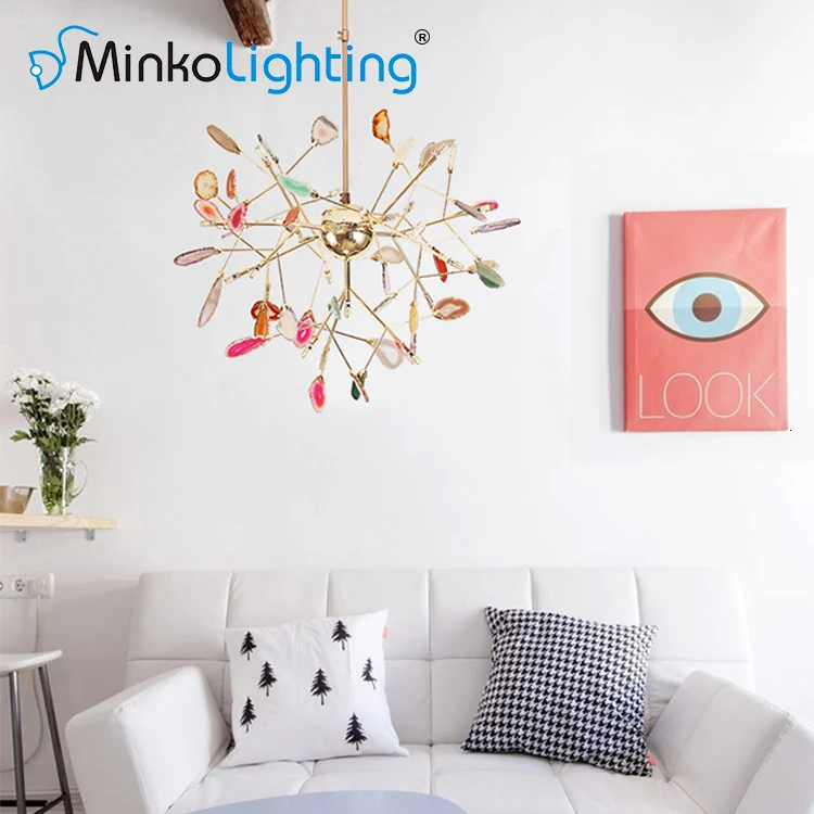 Led подвесное Освещение Современная Люстра декоративная железная Подвесная лампа