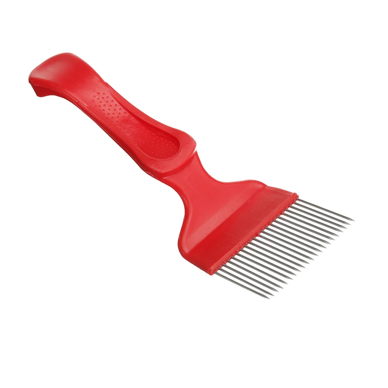 

8Pcs Stainless Steel Manual Bee Smoke Transmitter Kit Beekeeping Tool Apiculture Beekeeping Tool Bee Smoker Smoke Sprayer