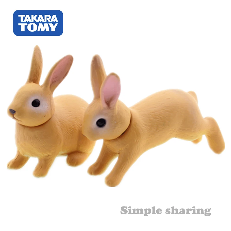 Takara Tomy Tomica Ania кролик приключений с животными как 12 литых под давлением детских