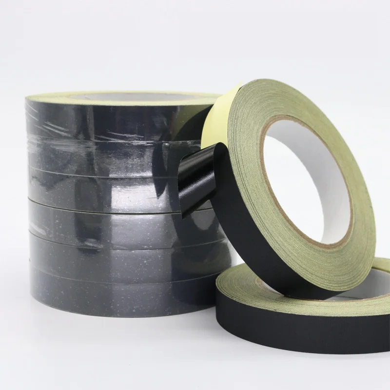 

Black Isolate Acetate Cloth Tape Adhesive for Notebook Phone Tablet High temperature insulation tape 30M