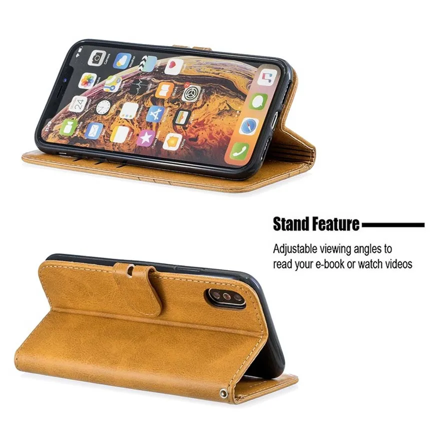 for xiaomi redmi 9a case leather flip wallet case on sfor coque xiomi redmi 9a 9 a phone case redmi 9c fundas hot magnetic cover free global shipping