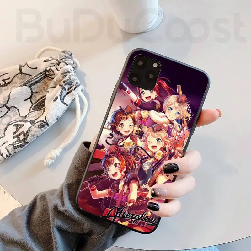 afterglow bling cute phone case for iphone 11 pro 11 pro max x xr xs max 7 8 plus 6s plus 5s 2020 se cover free global shipping