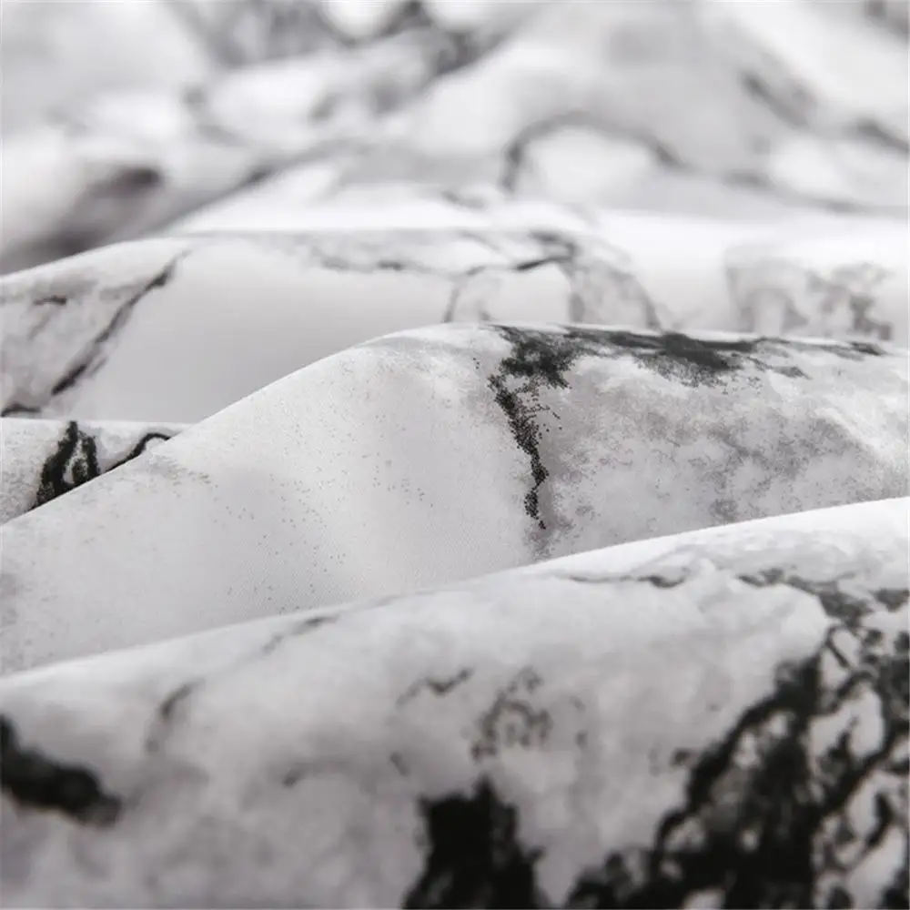 Бесплатная доставка высокоэластичное постельное белье с мраморным узором