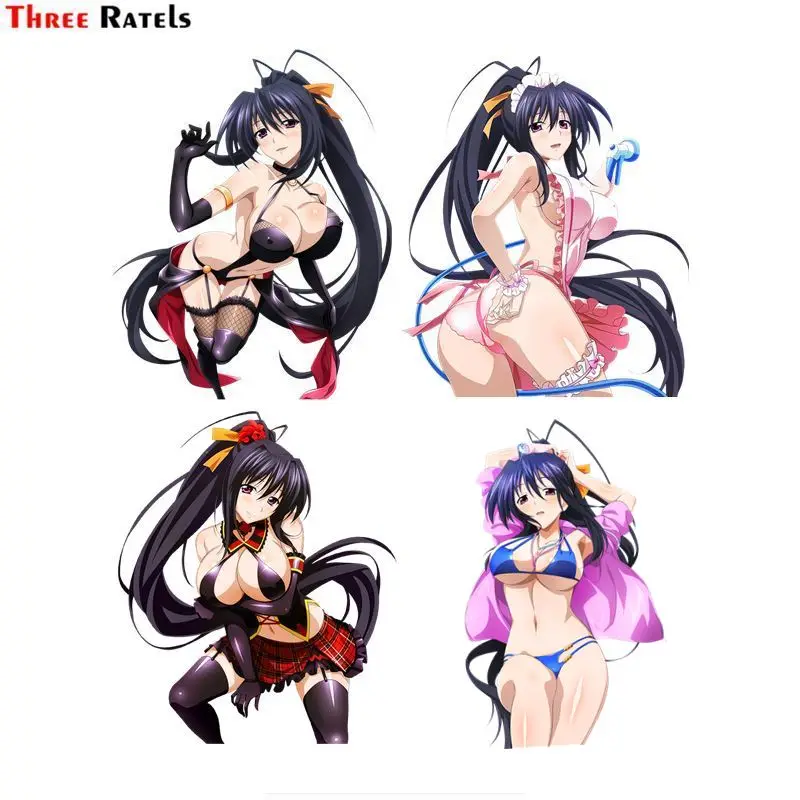 Three Ratels FC562 Akeno Himejima декоративная наклейка Аниме Сексуальная девушка