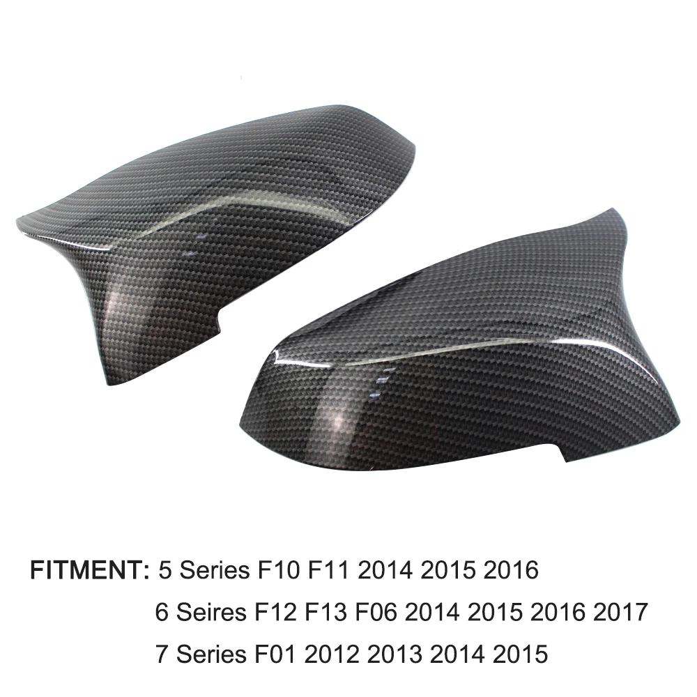 2 шт. зеркала Автомобильные Боковые заднего вида крышки для BMW F01 F10 F11 F12 F13