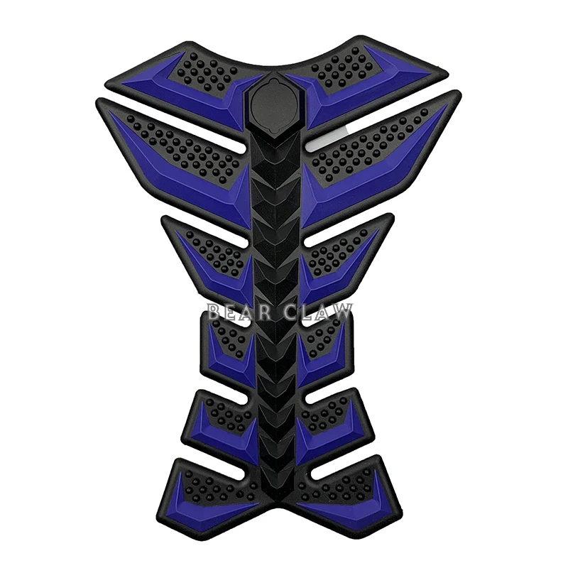 Универсальный Fishbone 3D мотоцикл газ масло защитная накладка на топливный бак