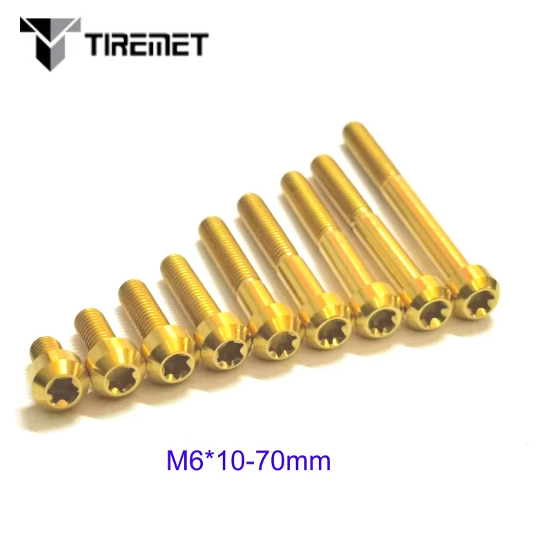 Титан сплав TORX головкой винт M6 M8x 10 15 16 18 20 25 30 35 40 45 50 55 60 мм подходящий двигатель