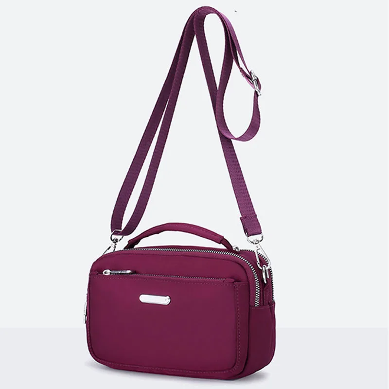 Нейлоновые женские сумки на плечо маленькая Водонепроницаемая нейлоновая сумка