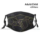 Emily Kaldwin маска с 3d принтом многоразовая маска для рта моющийся фильтр против пыли маска для лица для посуды 2 Arkane