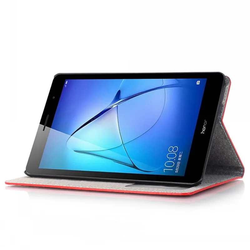 Чехол подставка из искусственной кожи крокодила для Huawei MediaPad T3 8 0 KOB L09 W09 дюймов
