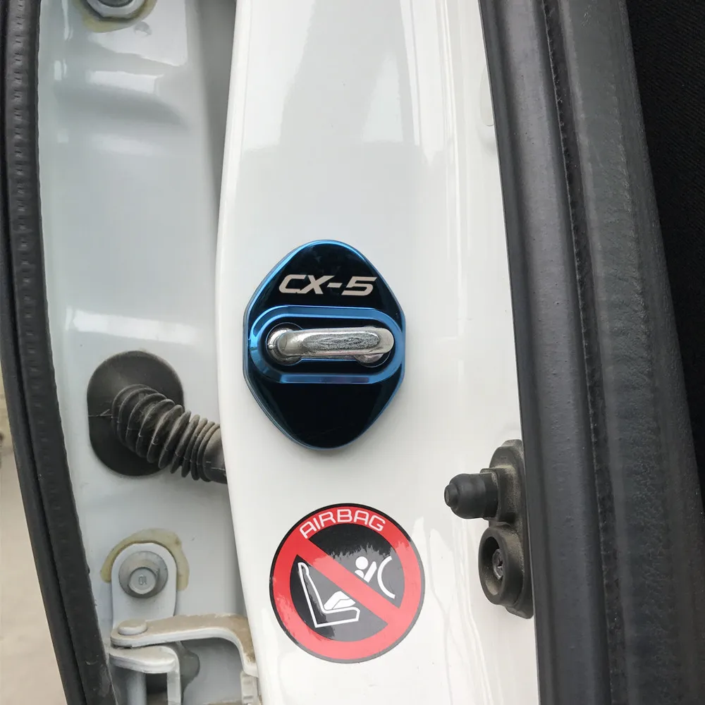 Чехол для дверного замка Mazda 3 mazda 6 CX 5 CX3 323 аксессуары стайлинга