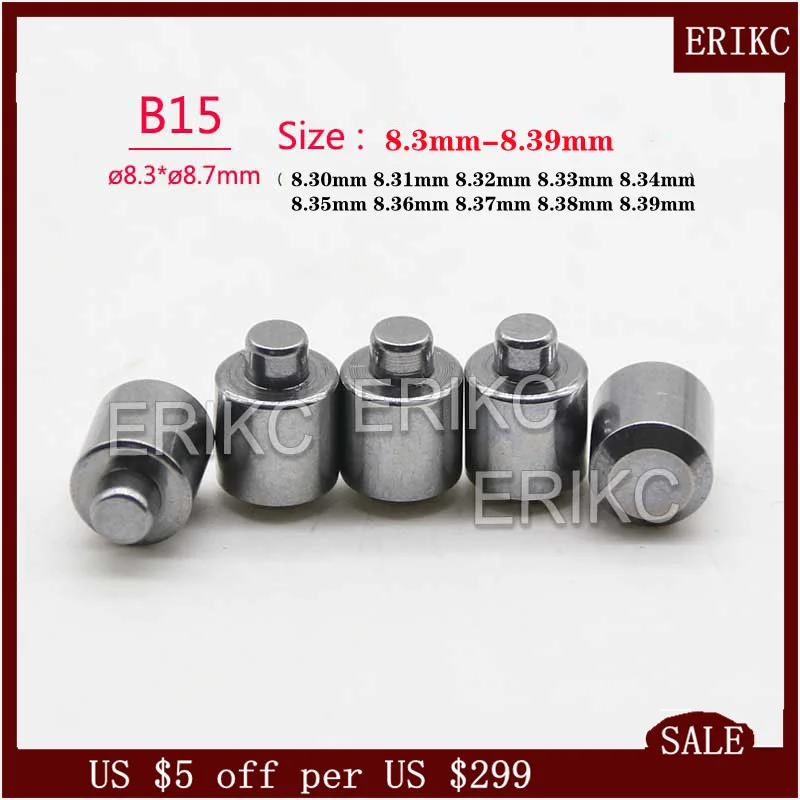

ERIKC B15 SIZE 8.30 MM-8.39 MM Stainless 8.30MM 8.31 8.32 8.33 8.34 8.35 8.36 8.37 30 PCS /Box Rail Diesel Adjustment Shim