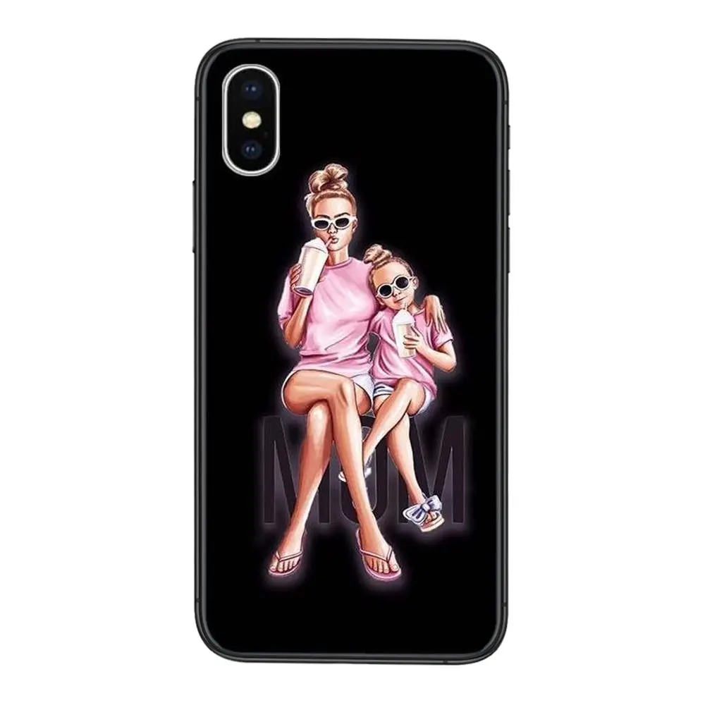 Мамы девочка королева черный новый для Xiaomi Mi11 M10 Mi10I Mi10S Mi10T Mi9 CC9 Note10 Poco F3 X3 Lite Pro