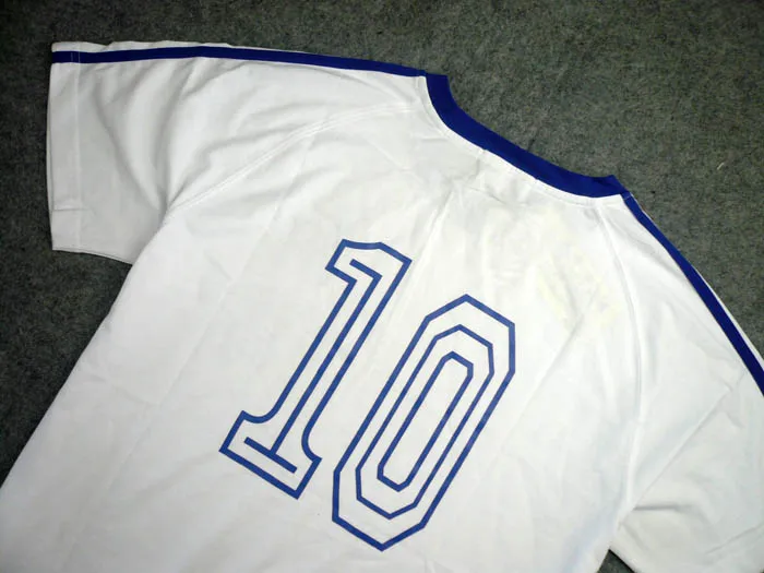 Футболка с коротким рукавом капитан Цубаса нанькатсу Футбольная команда No.10 Ozora