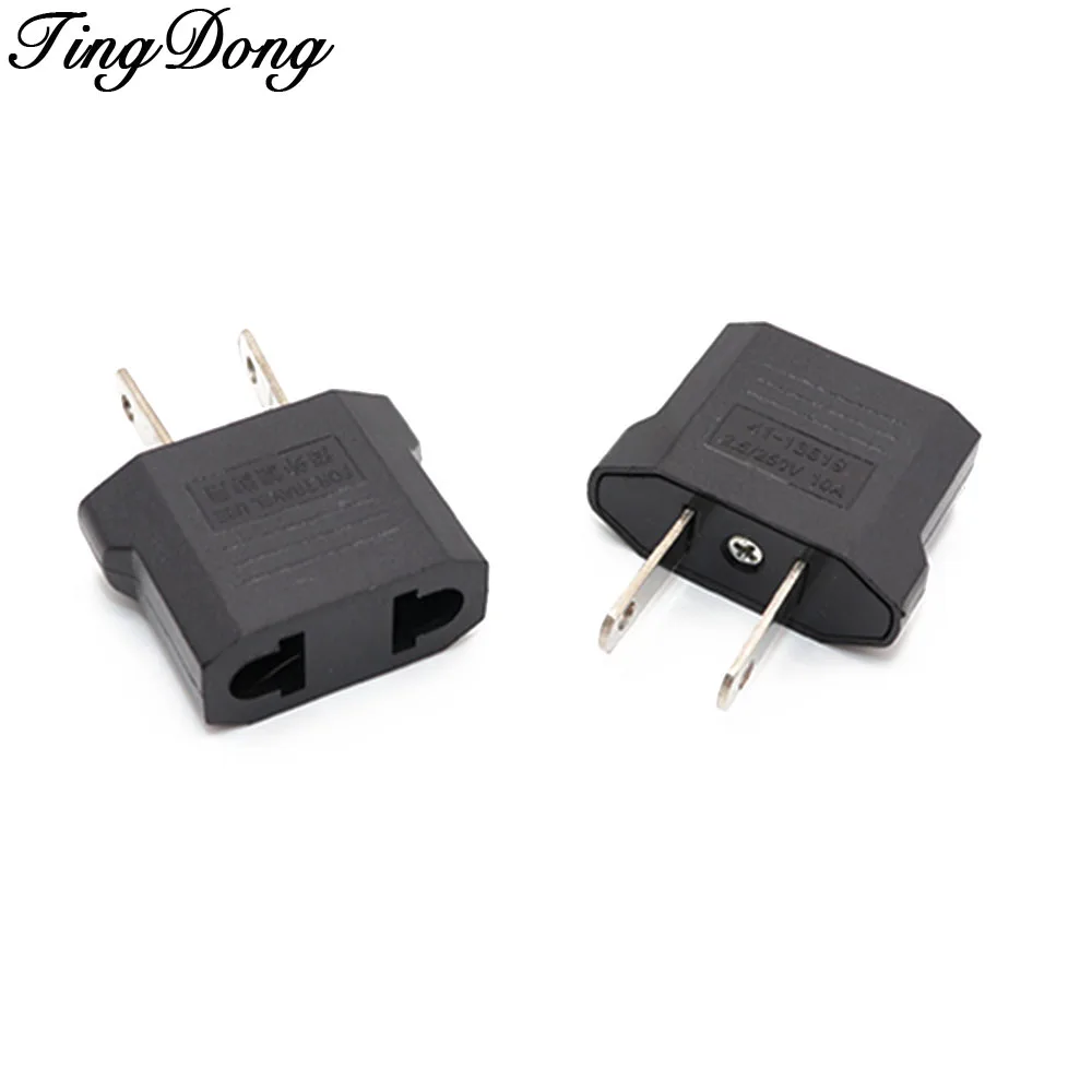 2 шт. адаптер для розеток европейского и американского стандарта |