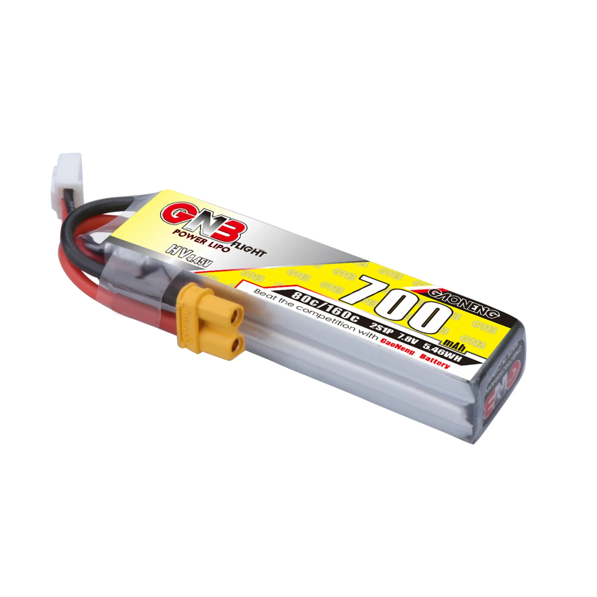 2 шт. Gaoneng GNB 700 мАч 80C 2S 7 8 V 4 45 HV Lipo батарея с разъемом XT30 для Happymodel FPV Racing Cine Whoop BetaFPV RC
