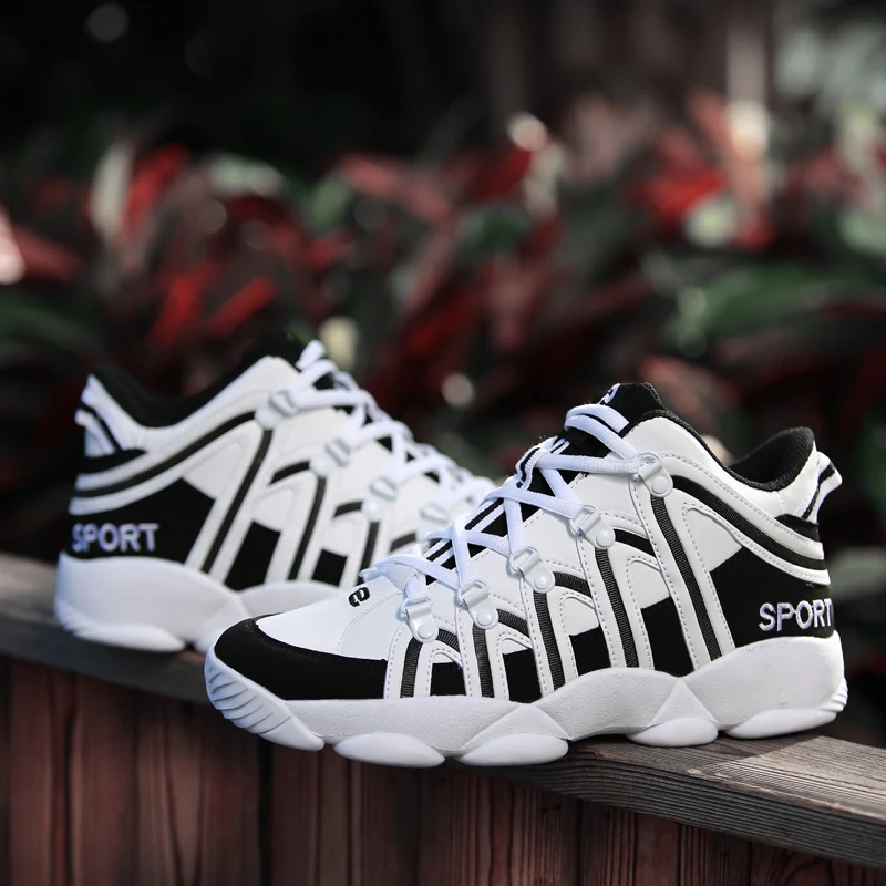 

2021 New Men's Shoes High-top Shoes Trend Men's Sports Casual Shoes Sneakers Running Shoes Breathable