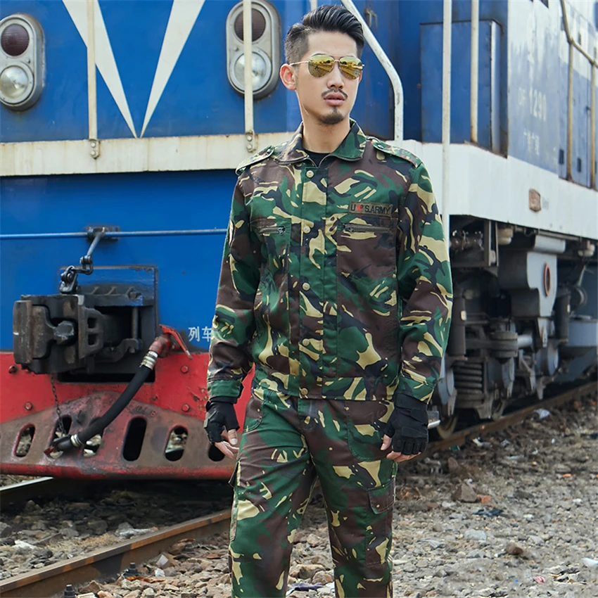 Тактическая одежда военный армейский костюм ACU мужской и женский Камуфляжный
