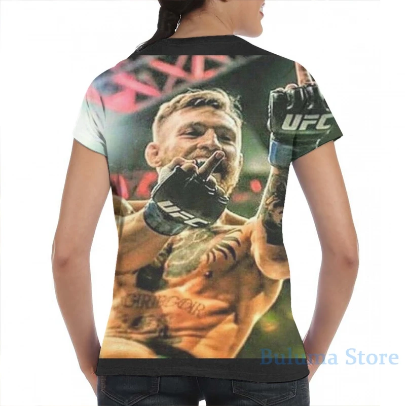Conor McGregor Дизайнерская мужская футболка с изображением среднего пальца женская