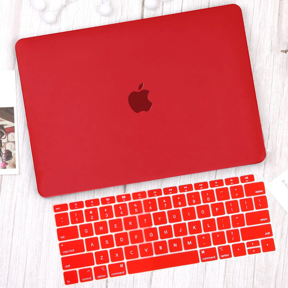 Чехол для ноутбука Apple MacBook Air 13 дюймов A1932 для нового Mac book Pro 13,3 15,4 Touch bar A2159 прозрачный пластиковый жесткий корпус