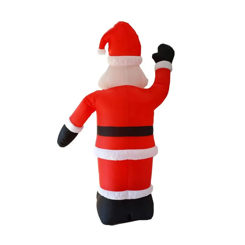 

Christmas Santa Claus Inflatable Suit Cosplay Outfit Birthday Party Suit Adults Kids Halloween Carnival LED Illuminated Model