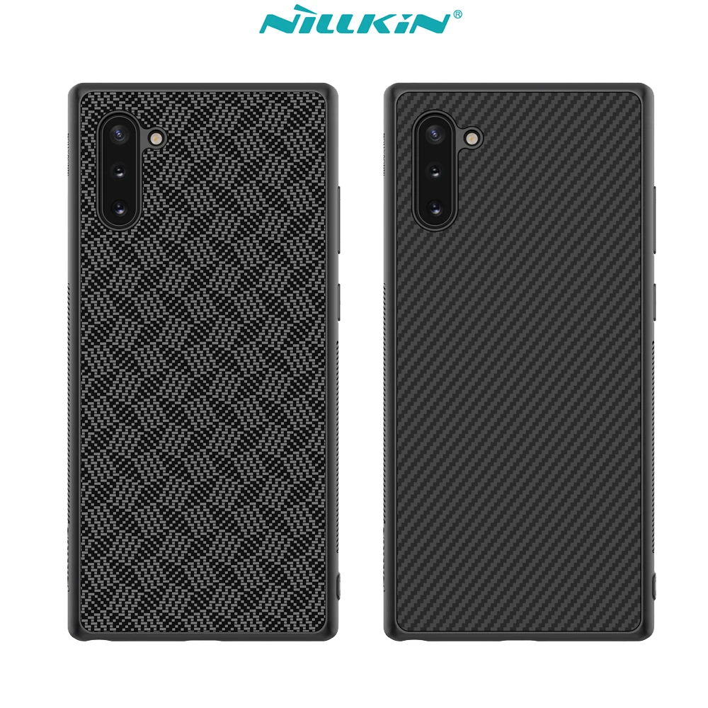 Чехол Nillkin из арамидного волокна для Samsung Note 10 Plus защитный чехол углеродного PP