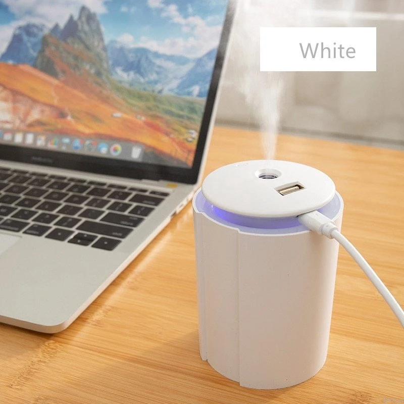 

Mini Air Humidifier Ultrasonic Aroma Essential Oil Diffuser 260ML Portable Home Car Mist Maker Fogger Colorful LED Night Lamp
