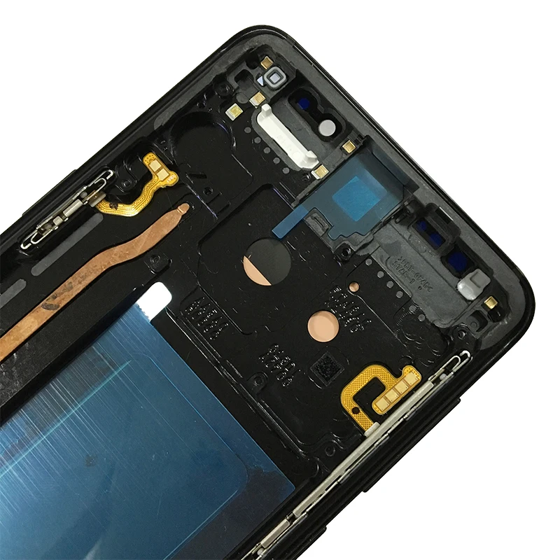 Оригинальный ЖК дисплей AMOLED S9 для Samsung plus сенсорный экран рамка Galaxy SM G96O G965 с
