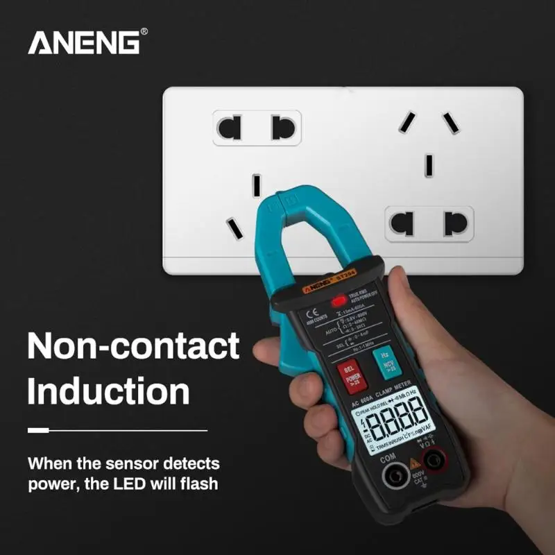 ST204 ЖК-вольтметр с подсветкой Амперметр Омметр мультиметр Вольт 4000