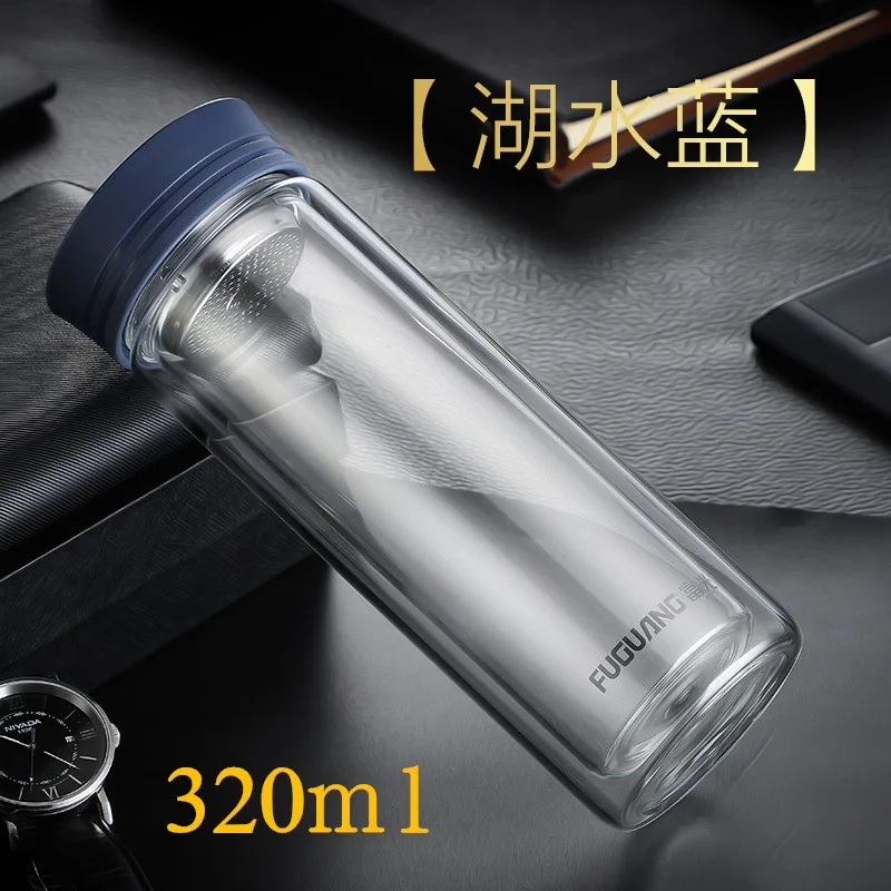 

Портативная стеклянная чашка Fuguang g1613-320 для чая