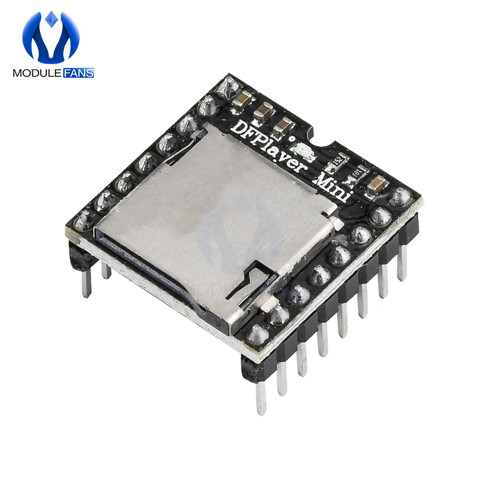 Мини модуль MP3 плеера TF карта U диск аудио голосовой расшифрованная плата для Arduino