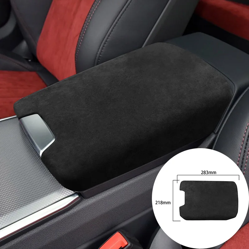 

Для Audi A6 A7 2019-2021 Алькантара замшевая оболочка для автомобильного подлокотника панель Чехлы отделочная наклейка внутренние аксессуары автостайлинг