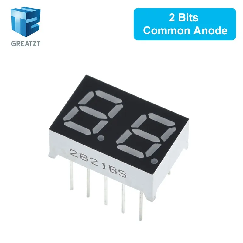 0,56 zoll LED display 7 Segment 1 Bit/2 Bit/3 Bit/4 Bit Digit Rohr Rot gemeinsame Kathode/Anode Digital 0,56 zoll led 7 segment – Detail 13