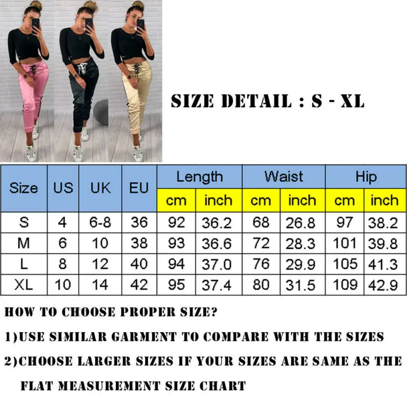 

New 2019 Women Skinny Long Trousers OL Casual Bow-knot Fashion Slim Comfy Pants