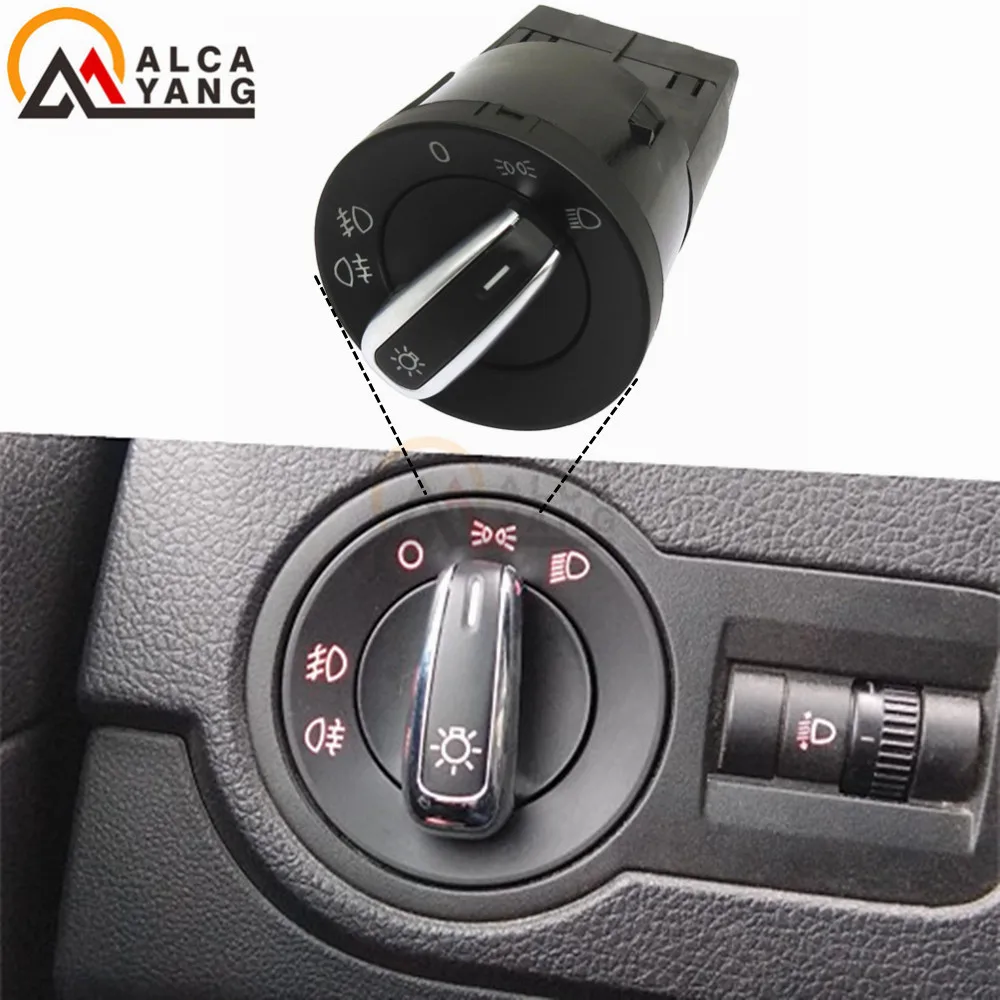 Для V-W Golf MK4 J-etta 4 Bora для Passat B5 хромированная головная фара переключатель