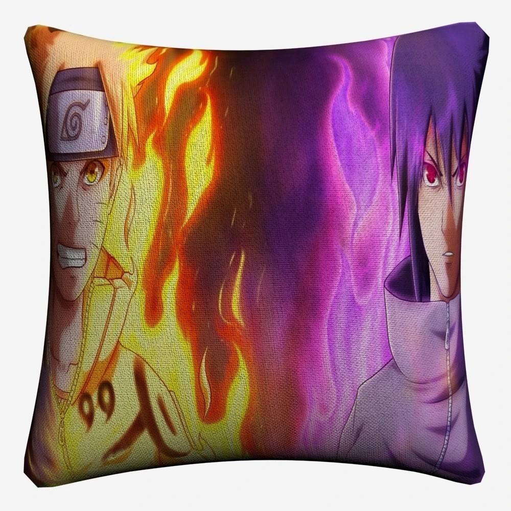 Героя аниме Наруто Ураганные Хроники бой Декоративная Подушка Чехол для дивана