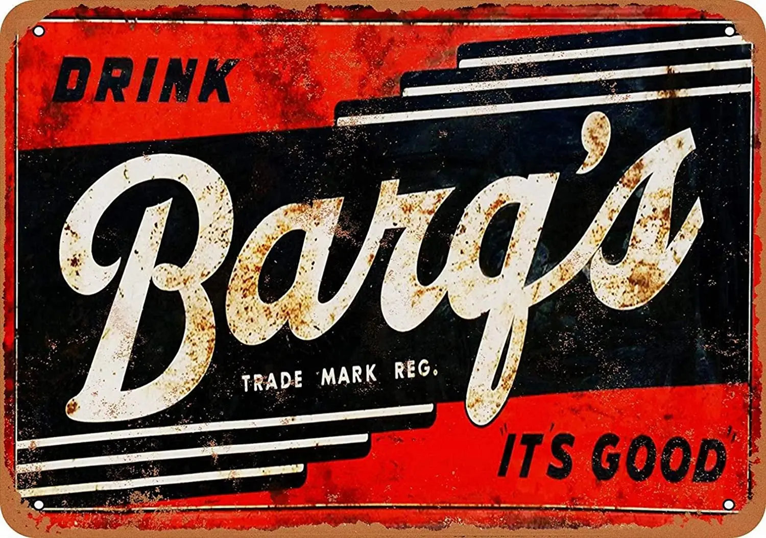 

8x12 металлический знак, корень Барка, пиво, винтажный Настенный декор, искусство